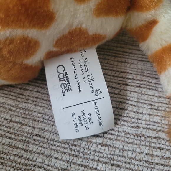 Kohl's Cares Giraffe Nancy Tillman I'd Know You Anywhere Toy 12" - Picture 5 of 5